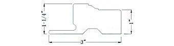 Nail Fin Brickmould